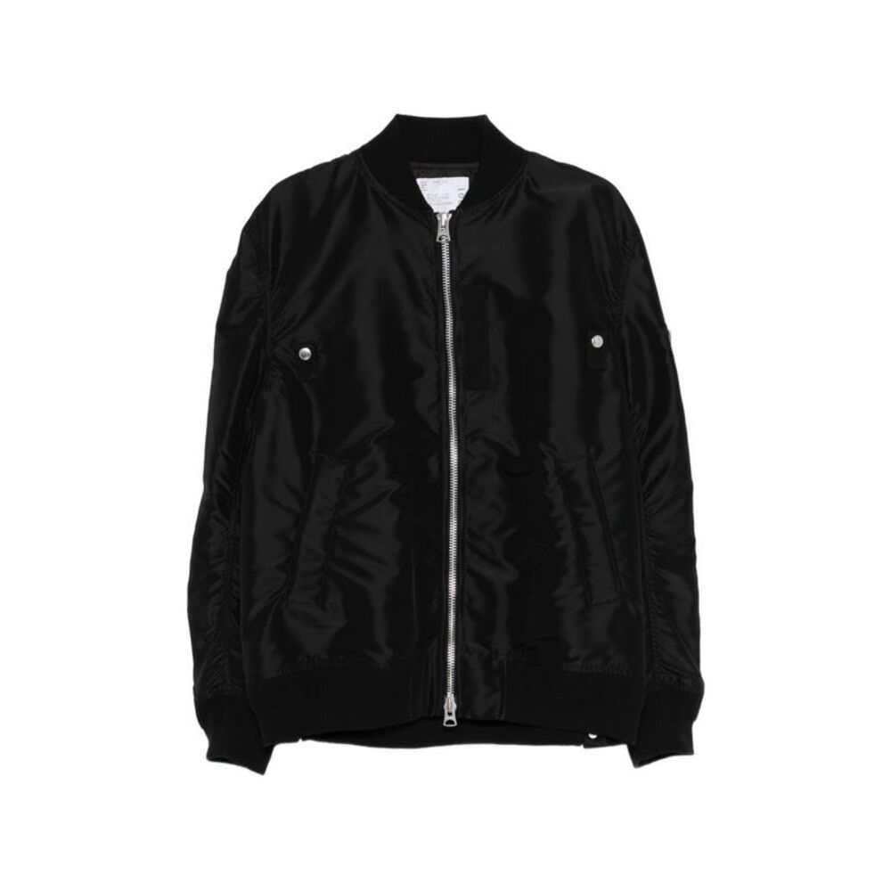 Sacai Men Nylon Bomber Jacket